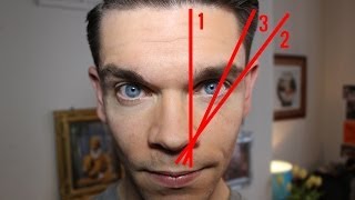 Mens Eyebrow Tutorial  How To Shape Pluck and Trim [upl. by Nnylrac117]