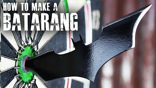 How to make a Batarang like quotThe Dark Knightquot [upl. by Eirok]