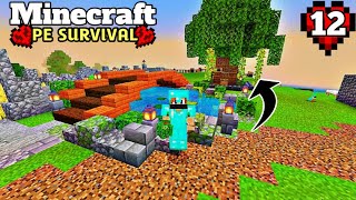 Decorate tree and lighting area  Minecraft sarvival series episode 12 🔥minecraft pe 121 [upl. by Hungarian]