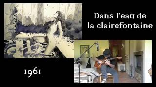 Georges BrassensDans leau de la clairefontaineguitare  cover [upl. by Bastian59]