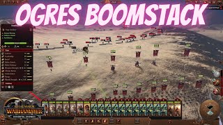 Ogres Boomstack Warhammer III [upl. by Eillit]