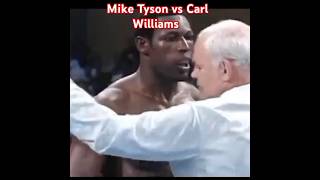 Mike Tyson vs Carl Williams shorts [upl. by Vitkun]