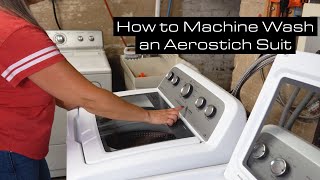 How to Machine Wash an Aerostich Suit [upl. by Enidaj]