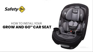 How to Install the Grow and Go AllinOne Convertible Car Seat Tutorial  Safety 1st [upl. by Asirehc354]