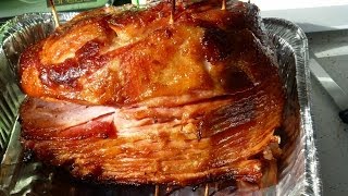 Honey Smoked Ham  Good As A quotHoney Baked Hamquot [upl. by Teria]