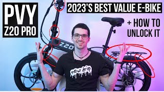 2023s BEST VALUE EBike  PVY Z20 Pro Review amp Test  UNLOCK [upl. by Nnaer226]