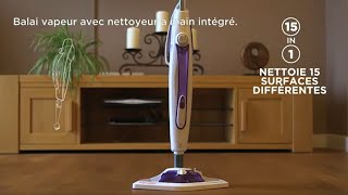 POLTI Vaporetto SV440Double le balai vapeur 2 en 1 avec nettoyeur à main intégré [upl. by Quintilla]