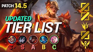 UPDATED 145 TIER LIST  BEST Champions NEW Meta  Season 14 Update Guide [upl. by Ecyrb]