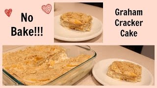 How to make Graham Cracker No Bake Cake [upl. by Leahicm]