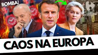 🚨CRISE DA EUROPA ESTÁ CHEGANDO NO BRASIL BOICOTE AO CARREFOUR E ACORDO UNIÃO EUROPÉIA MERCOSUL [upl. by Bernarr]