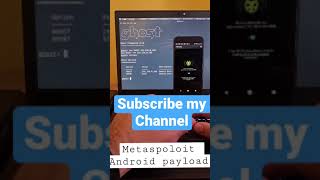 metasploit android exploits  payload  android attack [upl. by Eitsirhc]