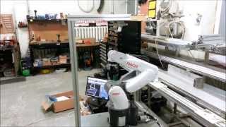 Robotic part inspection system [upl. by Leler]