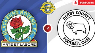 BLACKBURN ROVERS VS DERBY CHAMPIONSHIP WATCHALONG LIVE STREAM [upl. by Hajin]