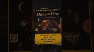 03112024 Die kleine Hexe Puppentheater im Thega Filmpalast in hildesheim [upl. by Cusack]