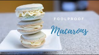 easy foolproof macaron recipe  whatitdoughbaby [upl. by Nnaer]