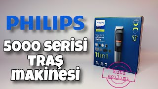 Philips 5000 Serisi Traş  Saç Kesim Makinesi Kutusunu Açıyoruz  Ayrıntılı İnceleme Videosu mg5730 [upl. by Uoliram]