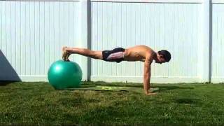 Stability Ball Plank [upl. by Leander]