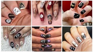 Unique Nail Art Design 2024 [upl. by Lennahc]