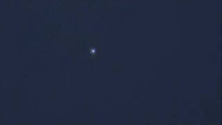 Scintillation  Twinkling Star Arcturus [upl. by Denie]