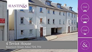 4 Teviot House Bowmont Street Kelso TD5 7FD  Video Tour [upl. by Kcirre]