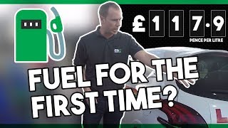 ✅ Putting Fuel In Your CAR For The First Time  Guide For New Drivers [upl. by Eidnarb834]