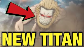 The NEW JAW TITAN Explained  Attack on Titan Season 4 Episode 1 [upl. by Henrique]