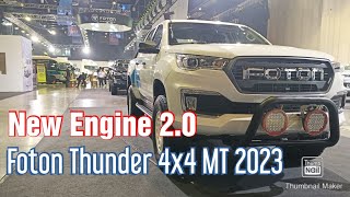 Foton Thunder 4x4 MT 2023 [upl. by Elleirua]