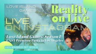 Love Island Games  Season 1  JOHNNY  CELY  LA Premiere Party  15 min of Chaotic IG Lives [upl. by Areid]