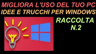 Trucchi per velocizzare luso di Windows 10 e Windows 11 [upl. by Ingrid789]