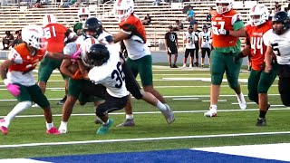 Porterville vs Stockdale Scrimmage 2024🏈 [upl. by Nhguavahs]