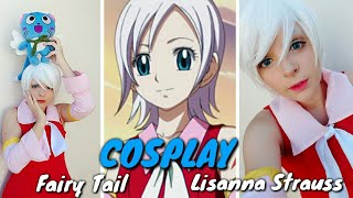 LISANNA STRAUSS COSPLAY MAKEUP TUTORIAL FAIRY TAIL ❤ [upl. by Joceline392]