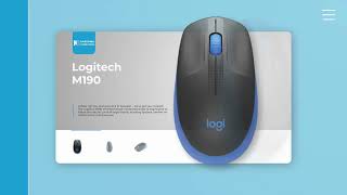 Logitech M190 Wireless Mouse Specs [upl. by Annekahs90]