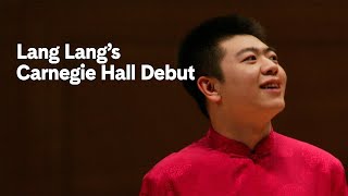 Artist Spotlight Documentary Lang Lang’s Carnegie Hall Debut  Carnegie Hall [upl. by Dario450]