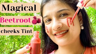 Make Beetroot Lip amp Cheek Tint at home  Beetroot Day amp Night Glowing Face Serum  AVNI  GEONOURISH [upl. by Ardolino]