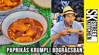 PAPRIKÁS KRUMPLI bográcsban🥔🔥 [upl. by Germaun]