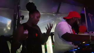 DJ PK amp Mc Lilian Live at Lamour lounge kitui [upl. by Helsie744]