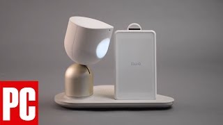 CES 2018 ElliQ by Intuition Robotics [upl. by Airrehs469]