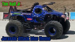 Jurassic Attack Blue Tim Hall Jr Theme arena effect [upl. by Revorg727]