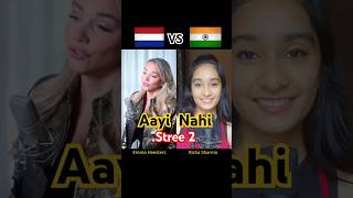 Aayi Nai  Stree 2  Female Cover Song  Emma Heesters vs Richa  Who sings it best aayinai [upl. by Alodie]