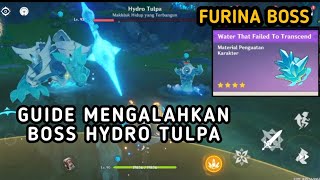 Cara Mengalahkan Hydro Tulpa Genshin Impact [upl. by Cordier]