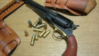 REMINGTON 1858 NEW MODEL ARMY Gun Spinning [upl. by Yentirb33]