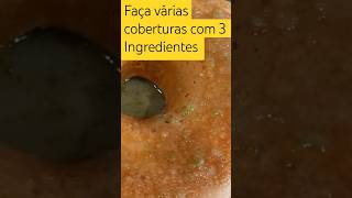 2 ingredientes várias coberturas para bolo cobertura2ingredientes coberturasparabolo [upl. by Milah]