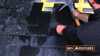 Tutoriel Couverture ardoise étape 6 ventilation et faitiere [upl. by Yesrej336]