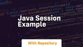 java session example [upl. by Rouvin]