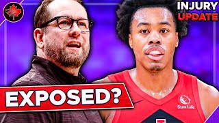 Nick Nurse EXPOSED  Scottie Barnes Injury Update  High Praise for Anunoby  Raptors News [upl. by Madox]