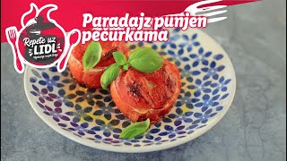 Paradajz punjen pečurkama│Repete uz Lidl │Lidl Srbija [upl. by Ecirrehs]