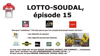 LOTTOSOUDAL ép15  préparation de 2019 [upl. by Shea]