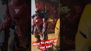 Armorized Deadpool by Hot Toys  3D Printed Helmet shorts ironman deadpool [upl. by Irol224]