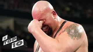 Crying Superstars WWE Top 10 [upl. by Akirahc]