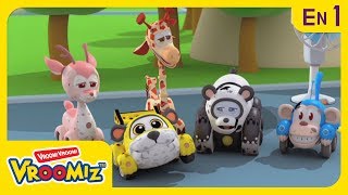 Vroomiz Season1 EP12Crashed Car Wash English Ver [upl. by Nayra]